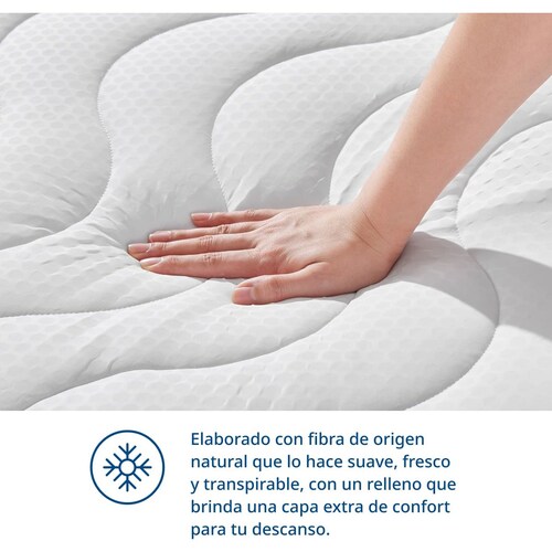 Luuna Protector Cooling King Size Blanco