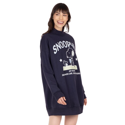 Sudadera Oversize Peanuts para Mujer