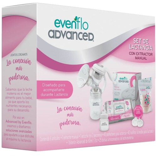 Kit con Extractor Manual Evenflo