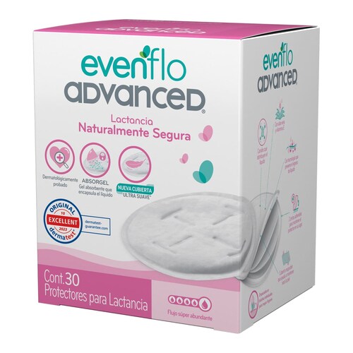 Protectores para Lactancia de 30 Piezas Evenflo