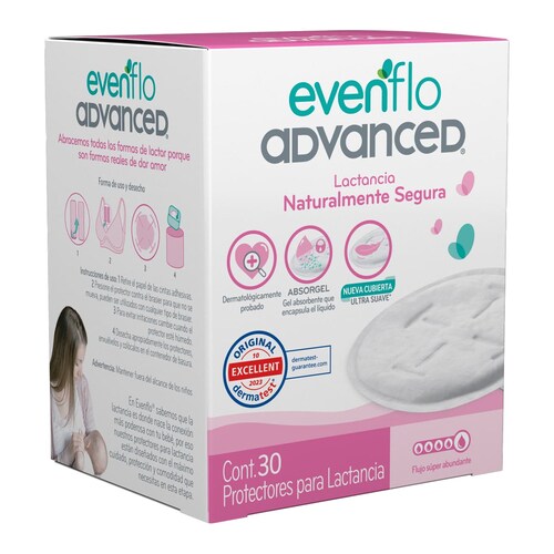 Protectores para Lactancia de 30 Piezas Evenflo