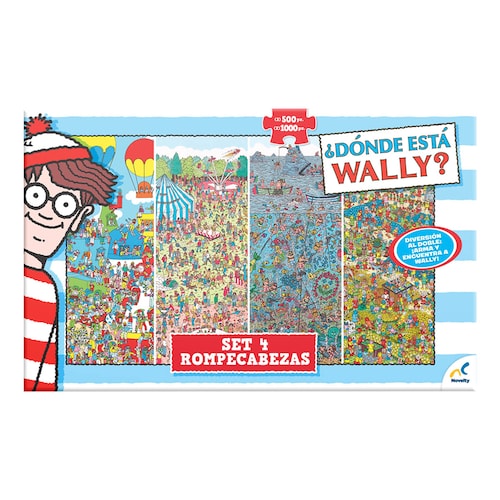 Set Rc Adulto 4 en 1 Donde Esta Wally