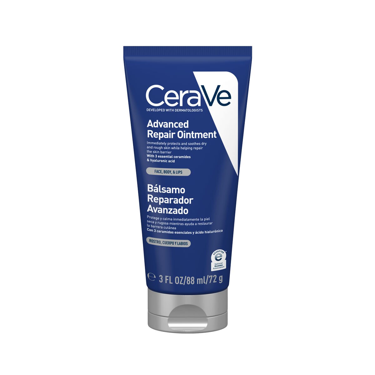 CeraVe Bálsamo Reparador Avanzado Rostro Cuerpo y Labios 88 ml image number 1