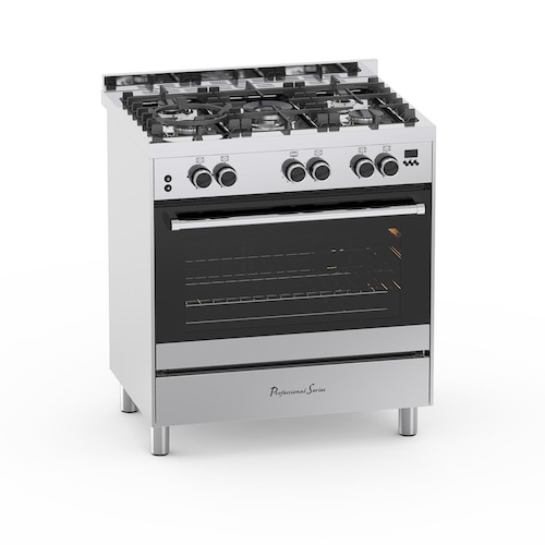 Estufa Acero Inoxidable Convección 76 Cm Professional Series Valmex