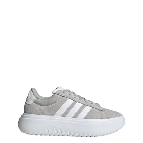 Tenis Casual Adidas Grand Court Platform Suede para Mujer