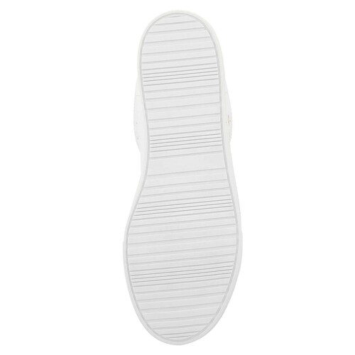 Tenis Casual Estampado Liso, Talón Color Dorado G By Guess