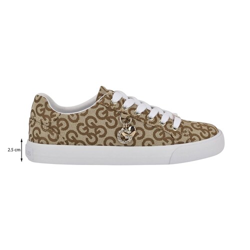 Tenis Monogram con Aplicación G By Guess