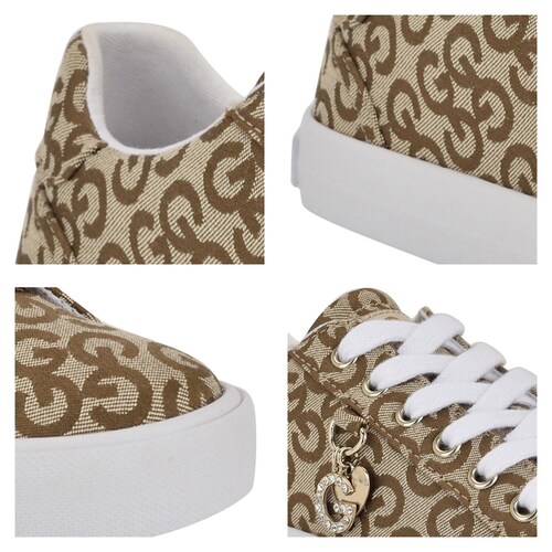 Tenis Monogram con Aplicación G By Guess