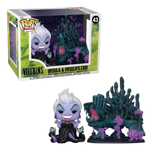 Funko Pop Towns: Villanos - Úrsula en Guarida