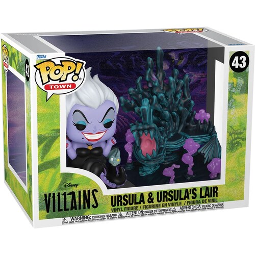 Funko Pop Towns: Villanos - Úrsula en Guarida