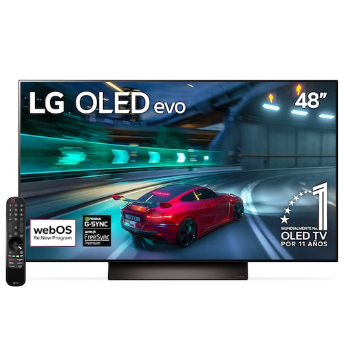 Pantalla LG Oled Evo 48 Pulgadas 4K Smart Tv con Thinq Ai Oled48C4Psa