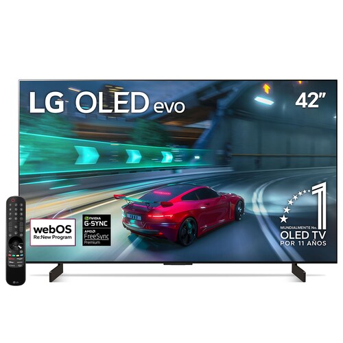 Pantalla LG Oled Evo 42 Pulgadas 4K Smart Tv con Thinq Ai Oled42C4Psa