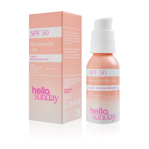 Hs Face Moisturiser Spf50 Hello Sunday