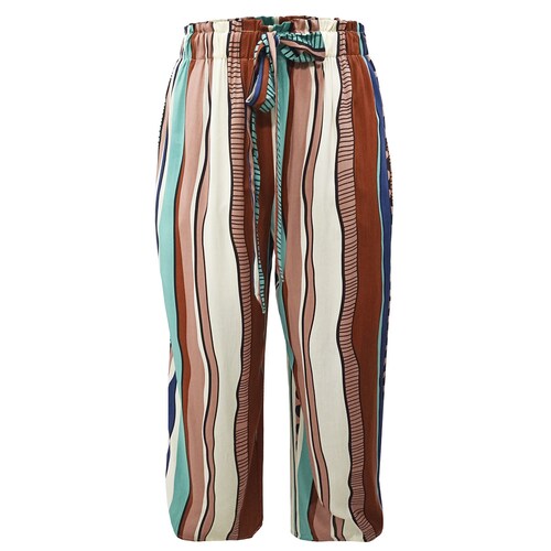 Pantalón Elástico Cintura Cafeína para Mujer Petite