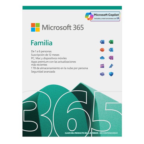 Microsoft 365 Familia (12 Meses)