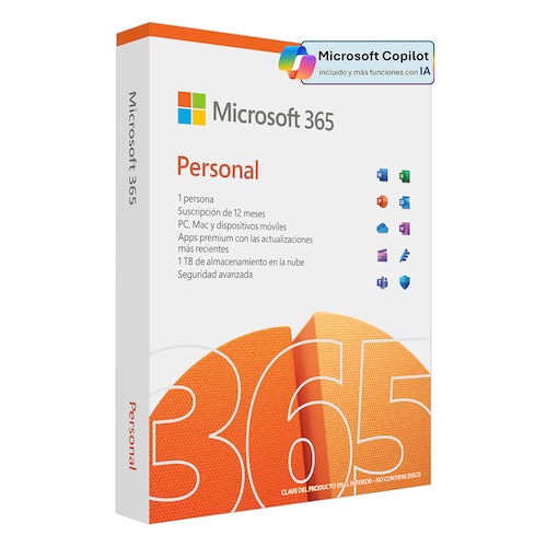 Microsoft 365 Personal (12 Meses) 1 Usuario
