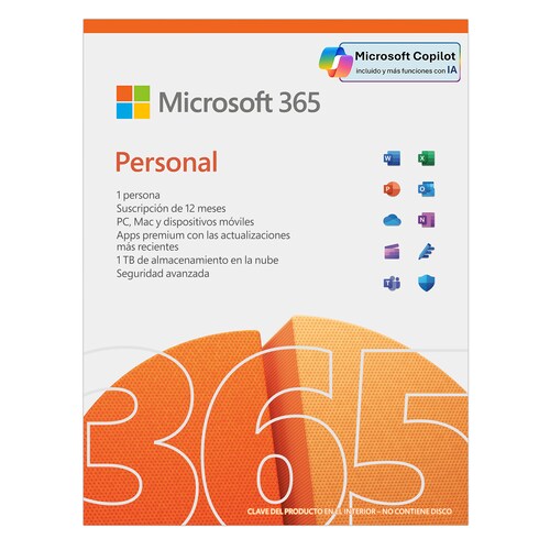 Microsoft 365 Personal (12 Meses) 1 Usuario