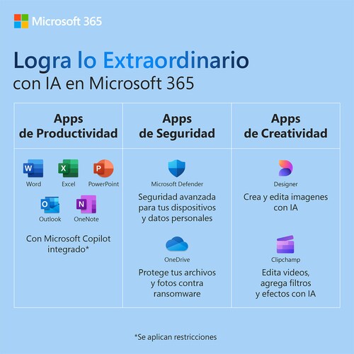 Microsoft 365 Personal (12 Meses) 1 Usuario