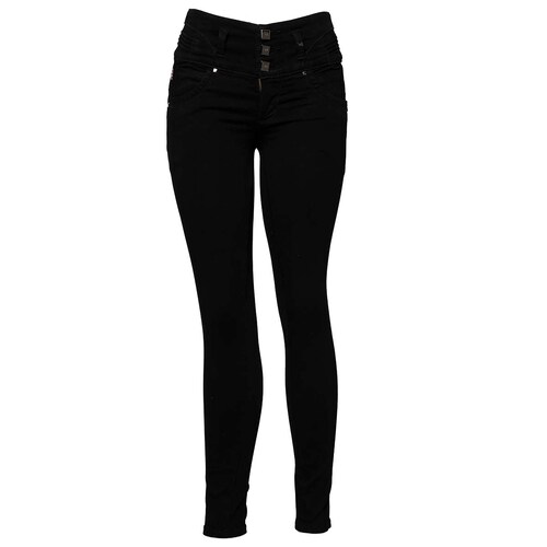 Jeans Skinny Fit Ciclon Jeans 3 Botones para Mujer