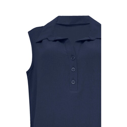 Blusa Cuello Camisero 7Junior para Mujer Junior