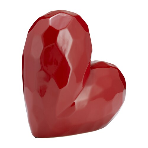 Corazón Cerámica 27 Cm Rojo Sagebrook