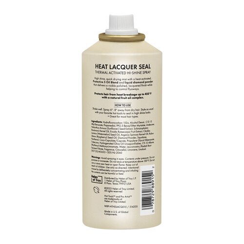 Laca Selladora de Calor Activado por Termo Brillo Hot Tools