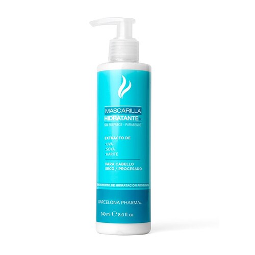 Mascarilla Hidratante Barcelona Pharma 240Ml