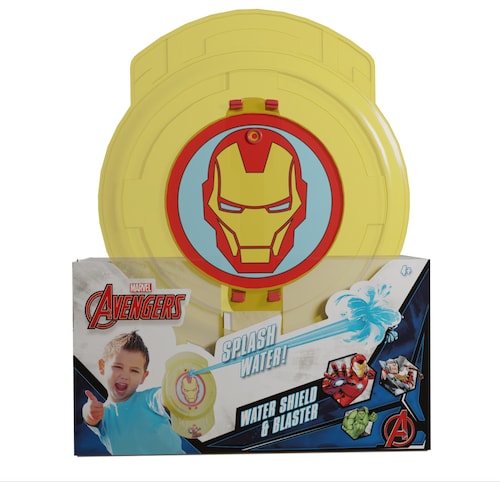 Marvel Iron Man Escudo Y Lanzador de Agua