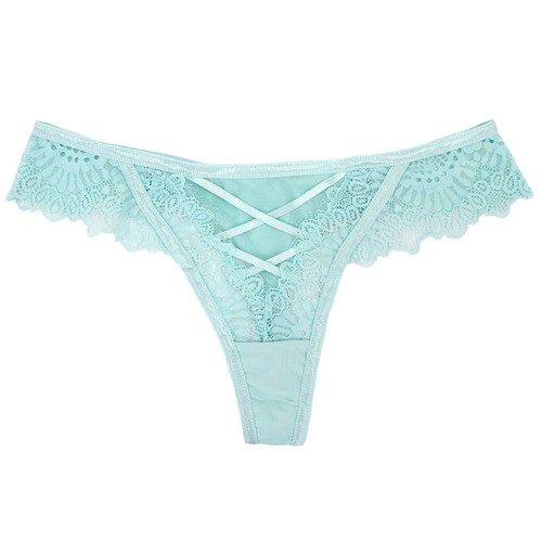 Tanga Couture Detalle Encaje para Mujer