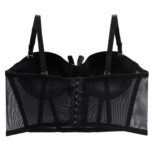 Corselette Mesh Couture para Mujer