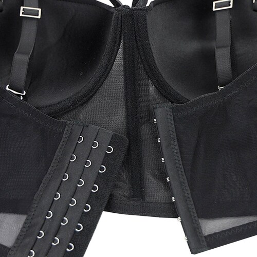 Corselette Mesh Couture para Mujer