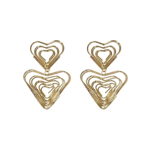Aretes Corazón Espiral Aktuales