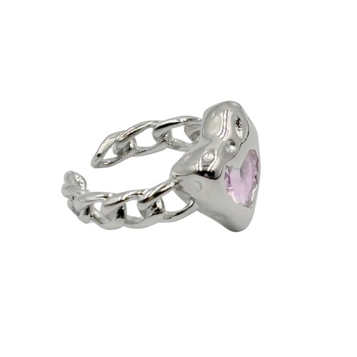 Anillo Corazón Irregular Aktuales