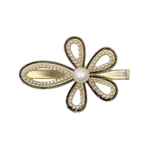 Broche Flor Perlitas Aktuales
