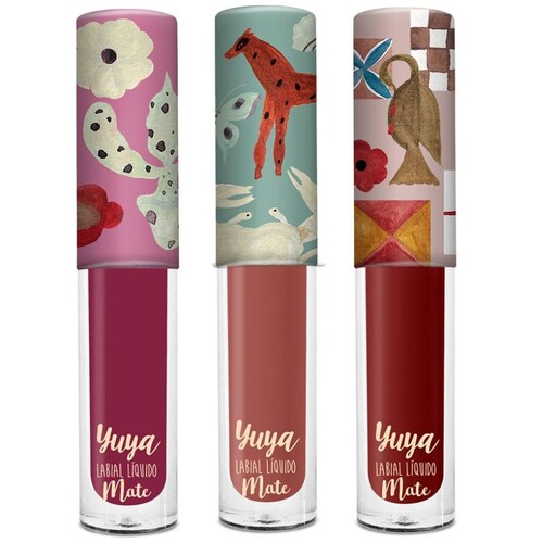 Set 3 Labiales Líquidos Mate Yuya