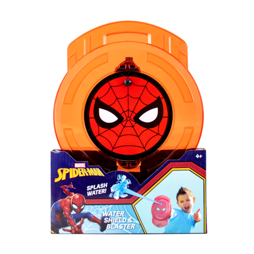 Marvel Spiderman Escudo Y Lanzador de Agua
