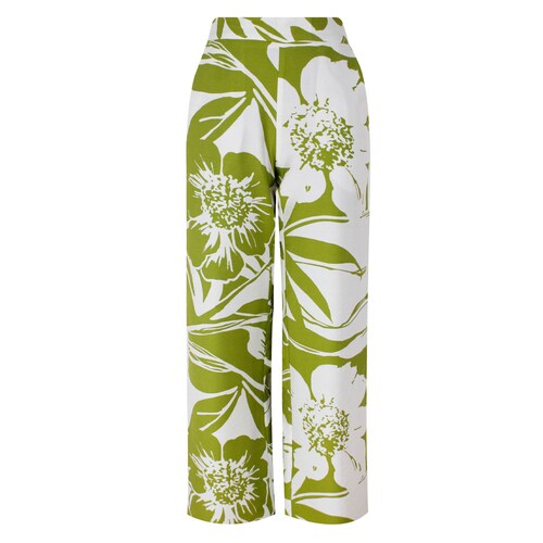 Pantalón Recto Maxi Floral Basel para Mujer
