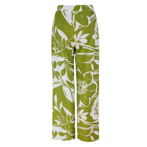 Pantalón Recto Maxi Floral Basel para Mujer