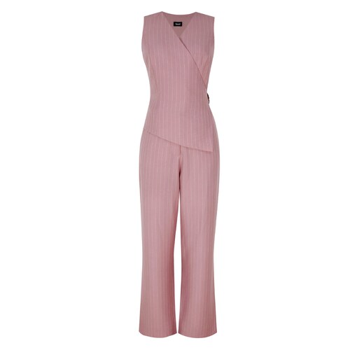 Jumpsuit a Rayas Estilo Formal Basel para Mujer