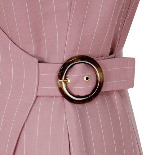 Jumpsuit a Rayas Estilo Formal Basel para Mujer
