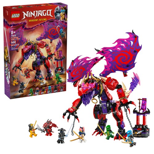 Ninjago Dragon Del Caos Colmillo Tronador