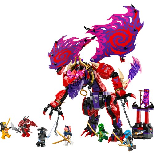 Ninjago Dragon Del Caos Colmillo Tronador