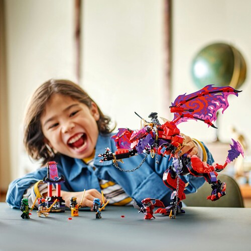 Ninjago Dragon Del Caos Colmillo Tronador