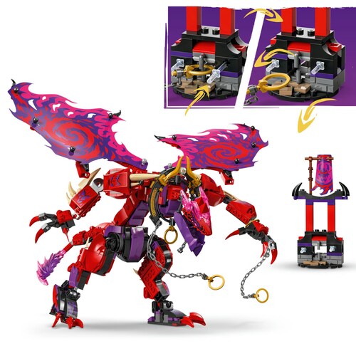 Ninjago Dragon Del Caos Colmillo Tronador