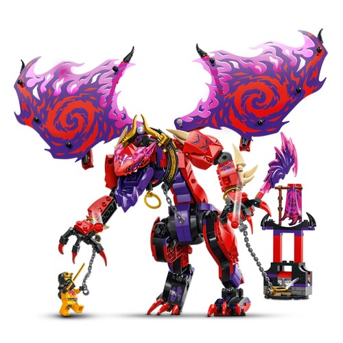 Ninjago Dragon Del Caos Colmillo Tronador