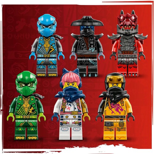 Ninjago Dragon Del Caos Colmillo Tronador