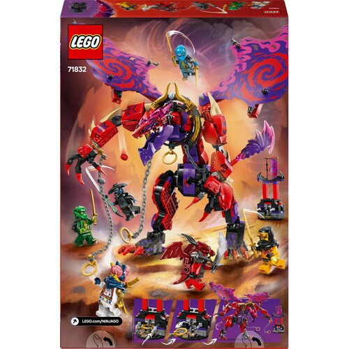 Ninjago Dragon Del Caos Colmillo Tronador