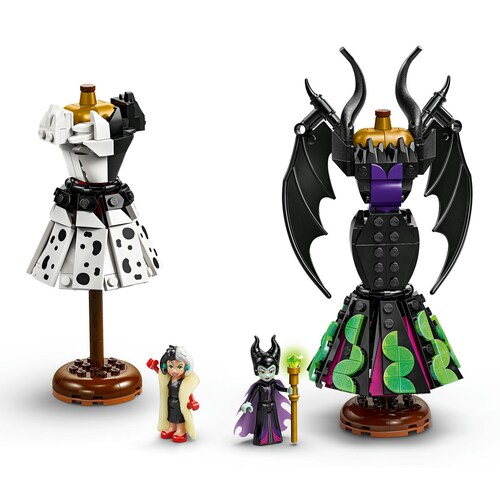 Disney Animation Trajes Maléfica Y Cruella de Vil Lego