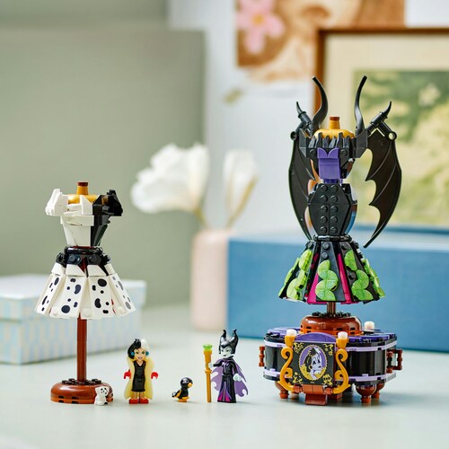 Disney Animation Trajes Maléfica Y Cruella de Vil Lego