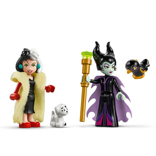 Disney Animation Trajes Maléfica Y Cruella de Vil Lego